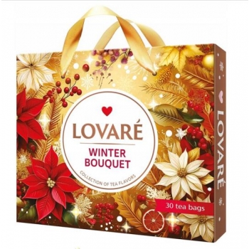 Zestaw Herbat Winter Bouquet 30 sasz Lovare